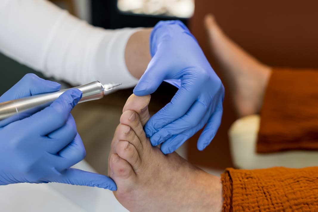 Bedrijfsfotografie pedicure in Deventer voor de Voetstudio bij Marije